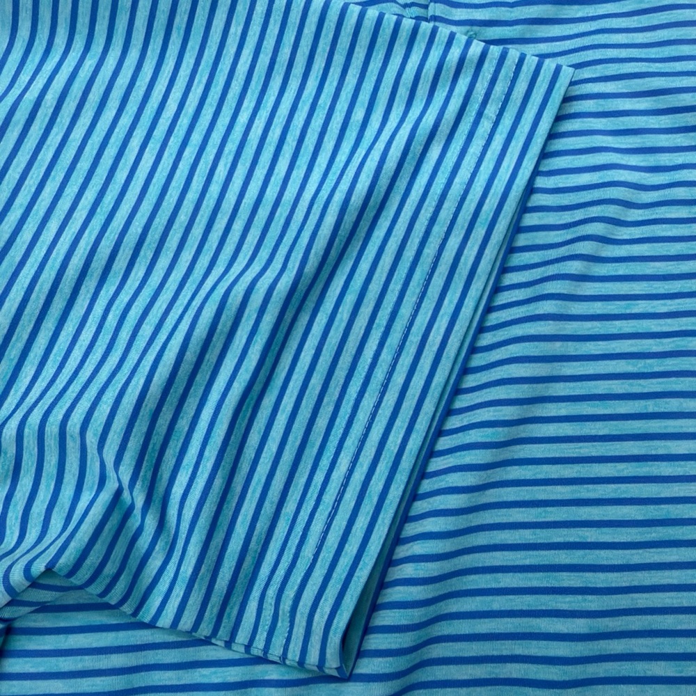 Vineyard Vines Aqua Striped Polo Shirt - Picture 6 of 14